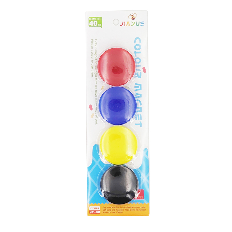 40mm Round Solid Color Magnet