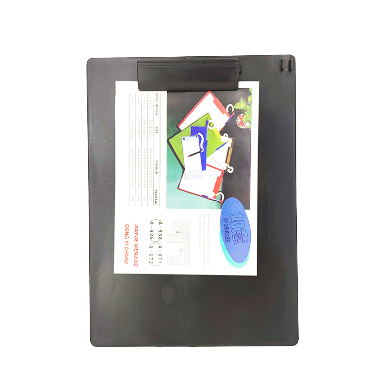 ABS Solid Color Plastic Clipboard