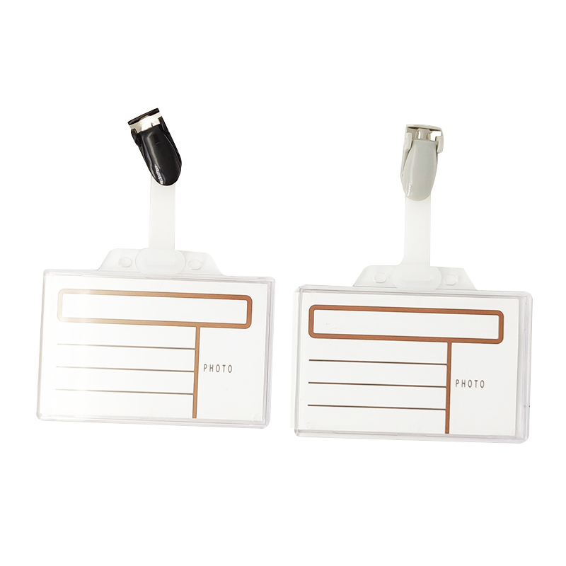 Clear Injection Moulding Name Badge
